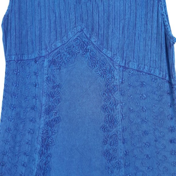 PAPA VANCOUVER Blue Maxi Dress - Picture 2 of 7